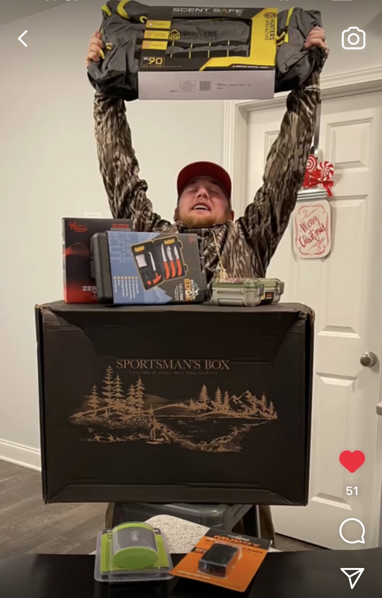 Sportsman's Box for Hunters and Anglers